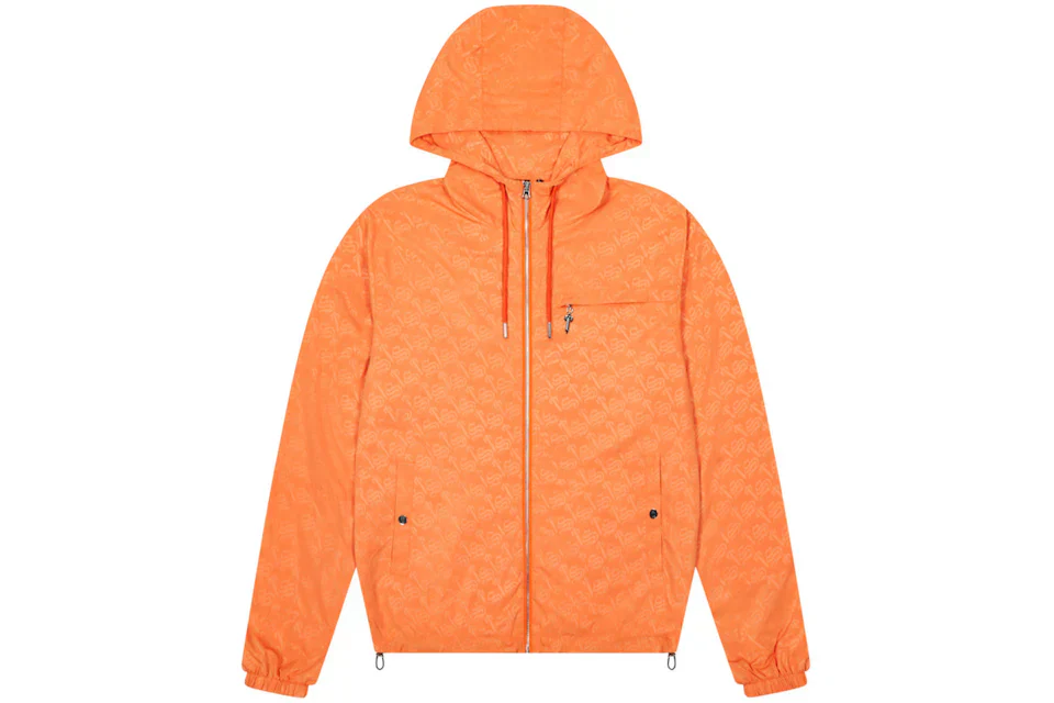 Trapstar Monogram Windbreaker Jacket Orange
