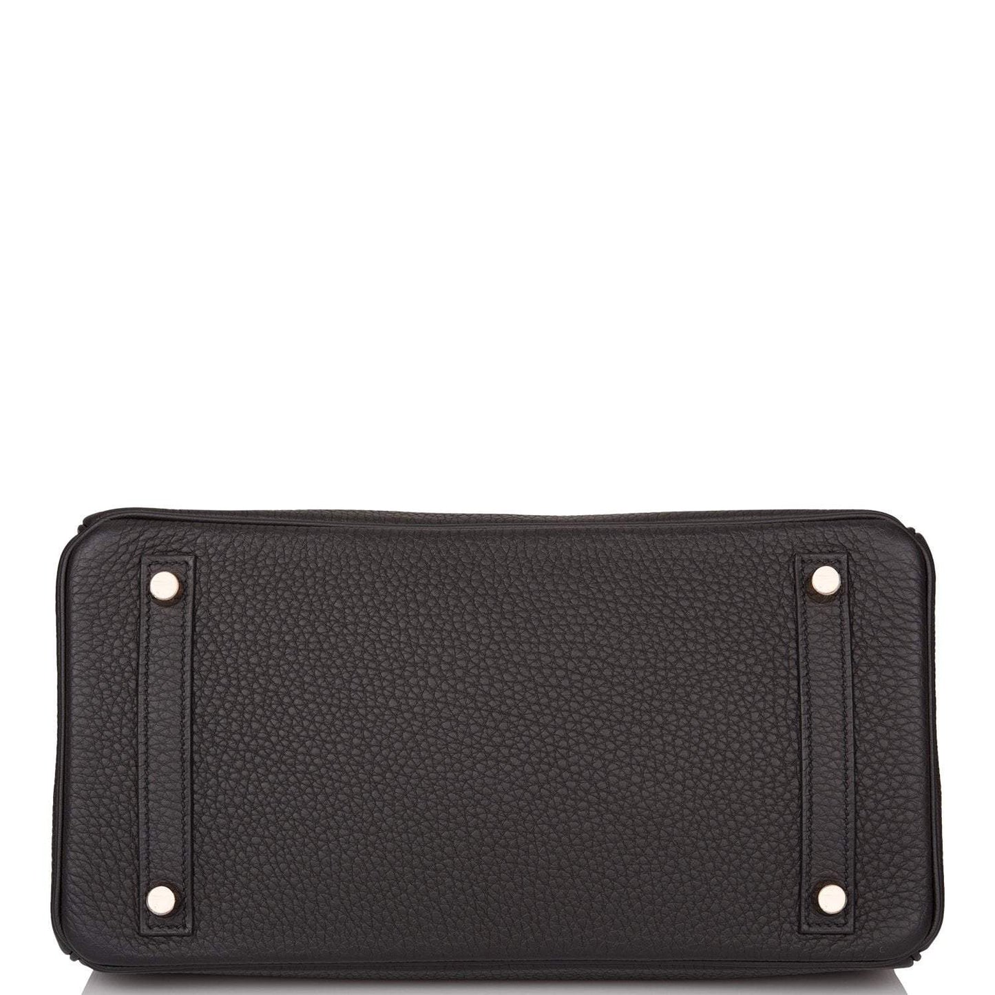 Hermes Black Togo Birkin 30cm Rose Gold Hardware