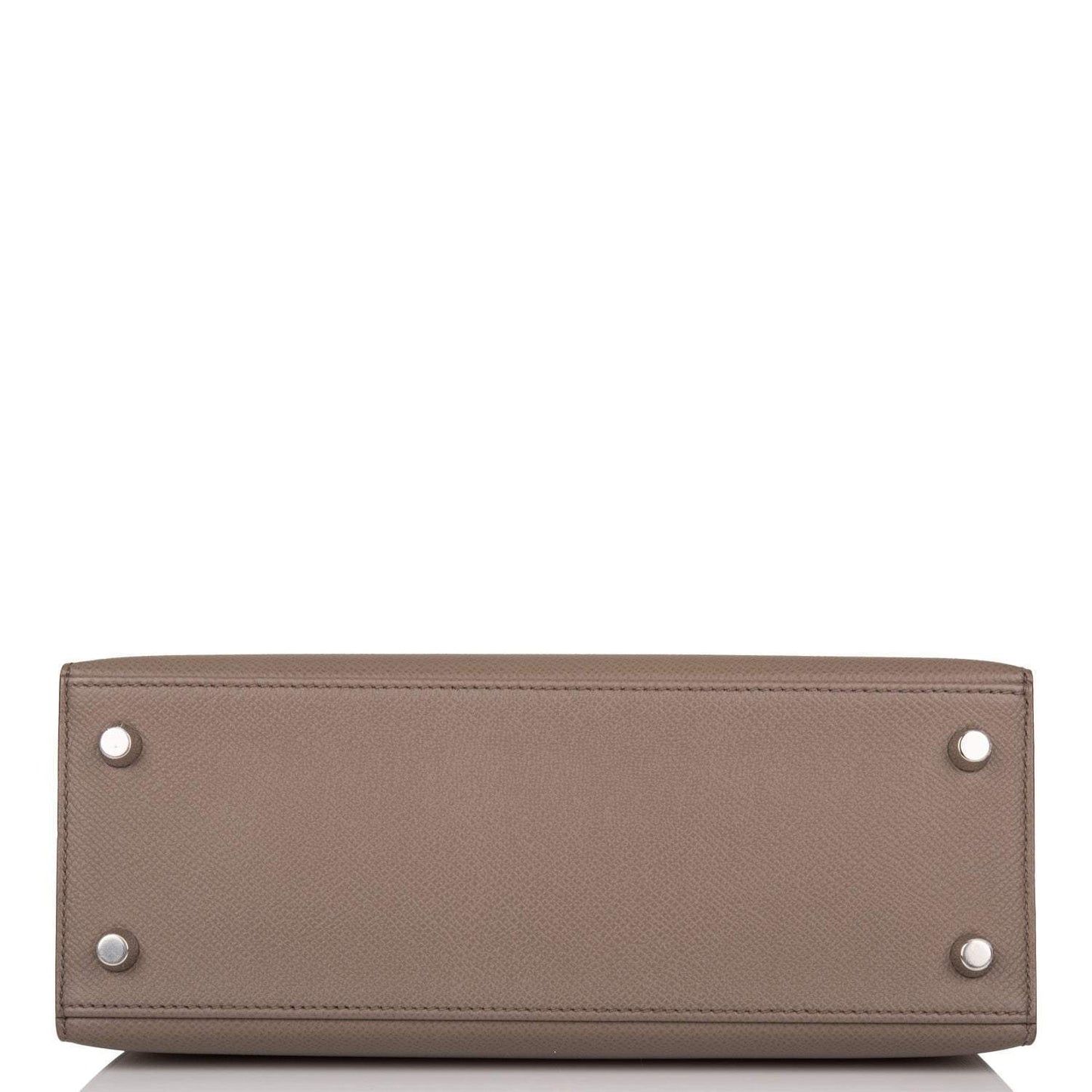 Hermes Etain Epsom Sellier Kelly 25cm Palladium Hardware