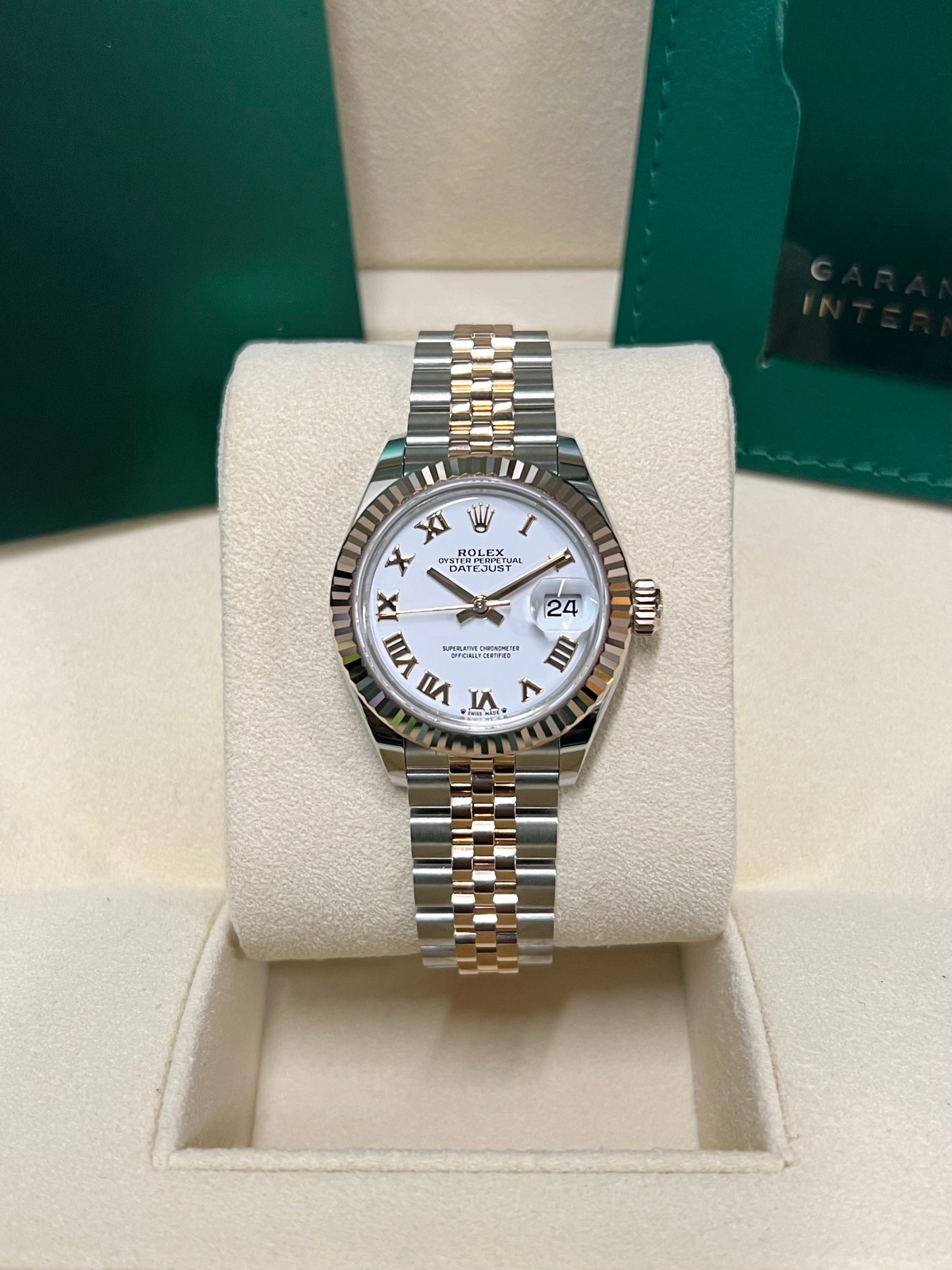 Rolex Datejust 28 279171 White Dial Watch