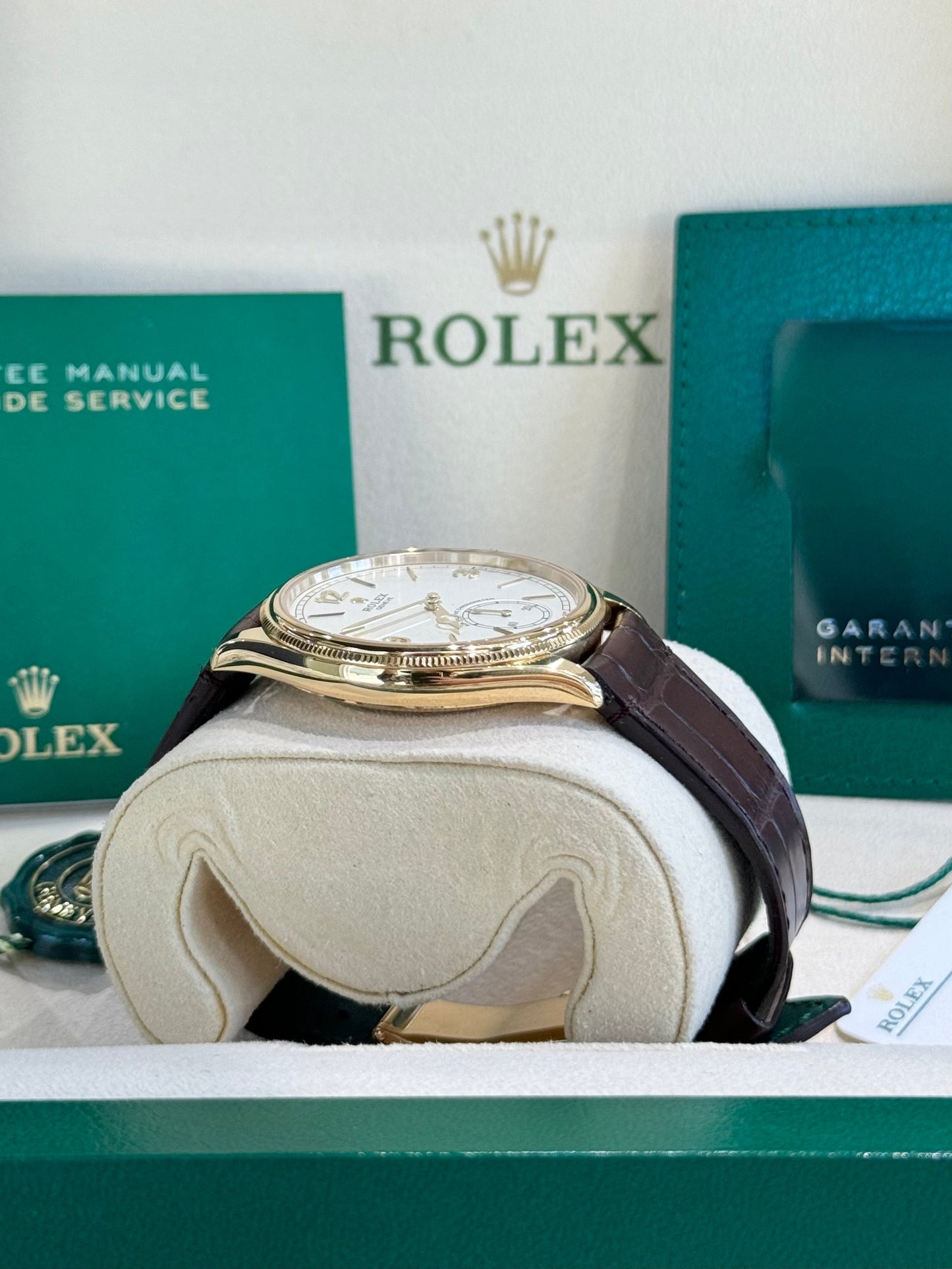 Rolex 1908 39 52508 White Dial Watch