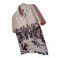 School of Athens Oversized Women's Cotton Shirt