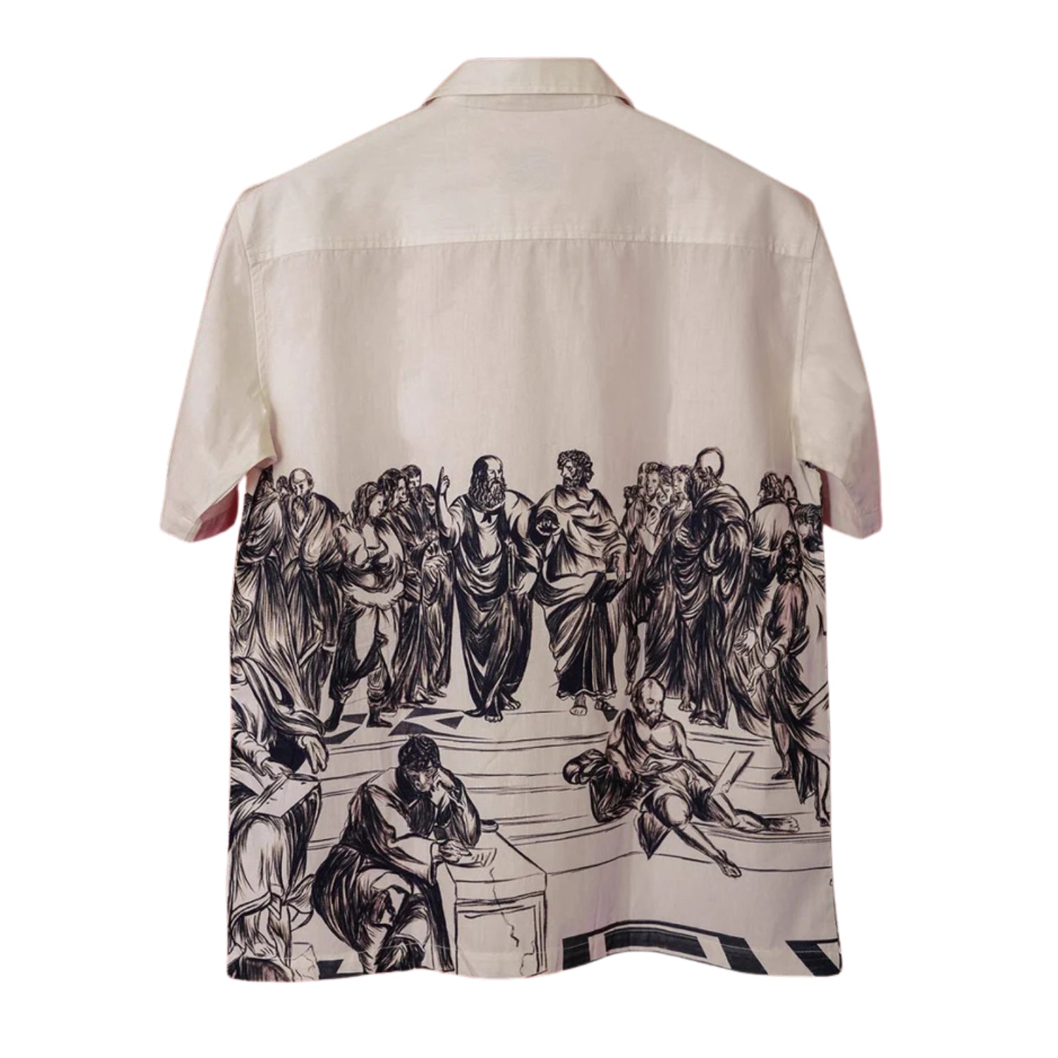 School of Athens Oversized Women's Cotton Shirt