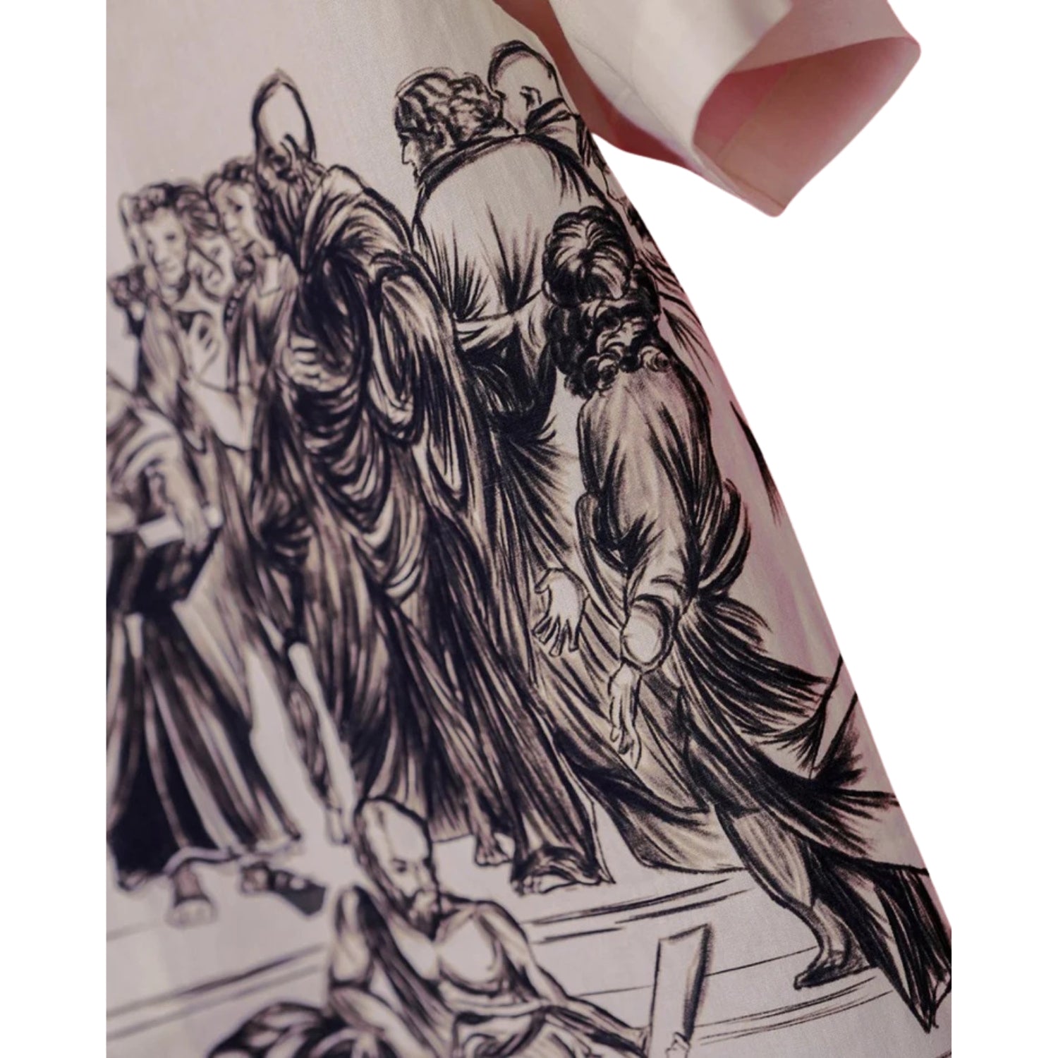 School of Athens Oversized Women's Cotton Shirt