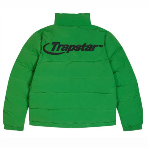 Trapstar Hyperdrive Puffer Jacket – Green back