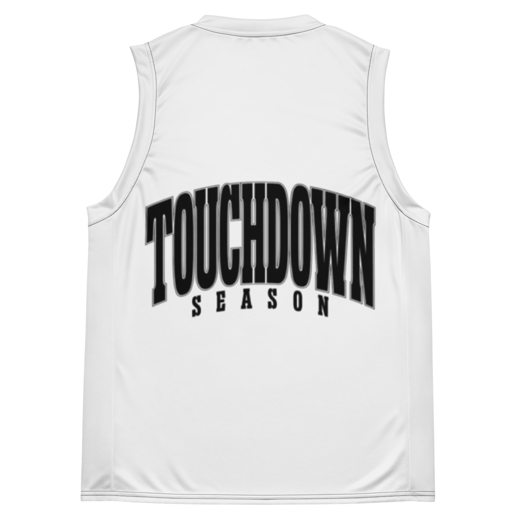 Recycled Unisex Basketball Jersey – Printed Design