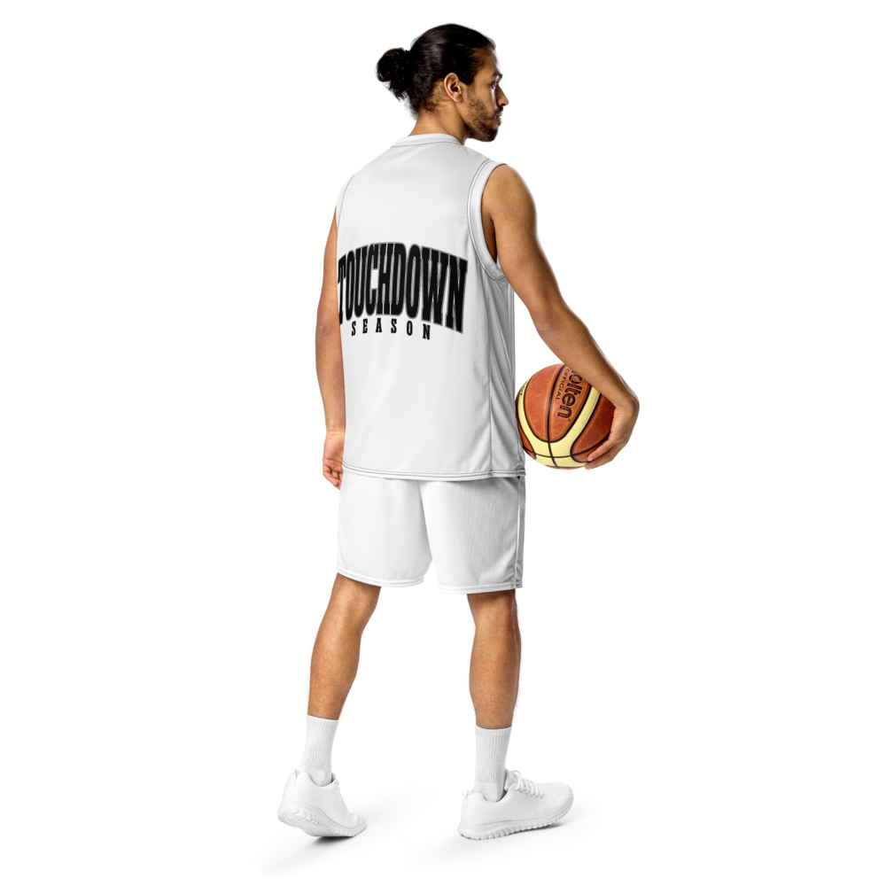 Recycled Unisex Basketball Jersey – Printed Design