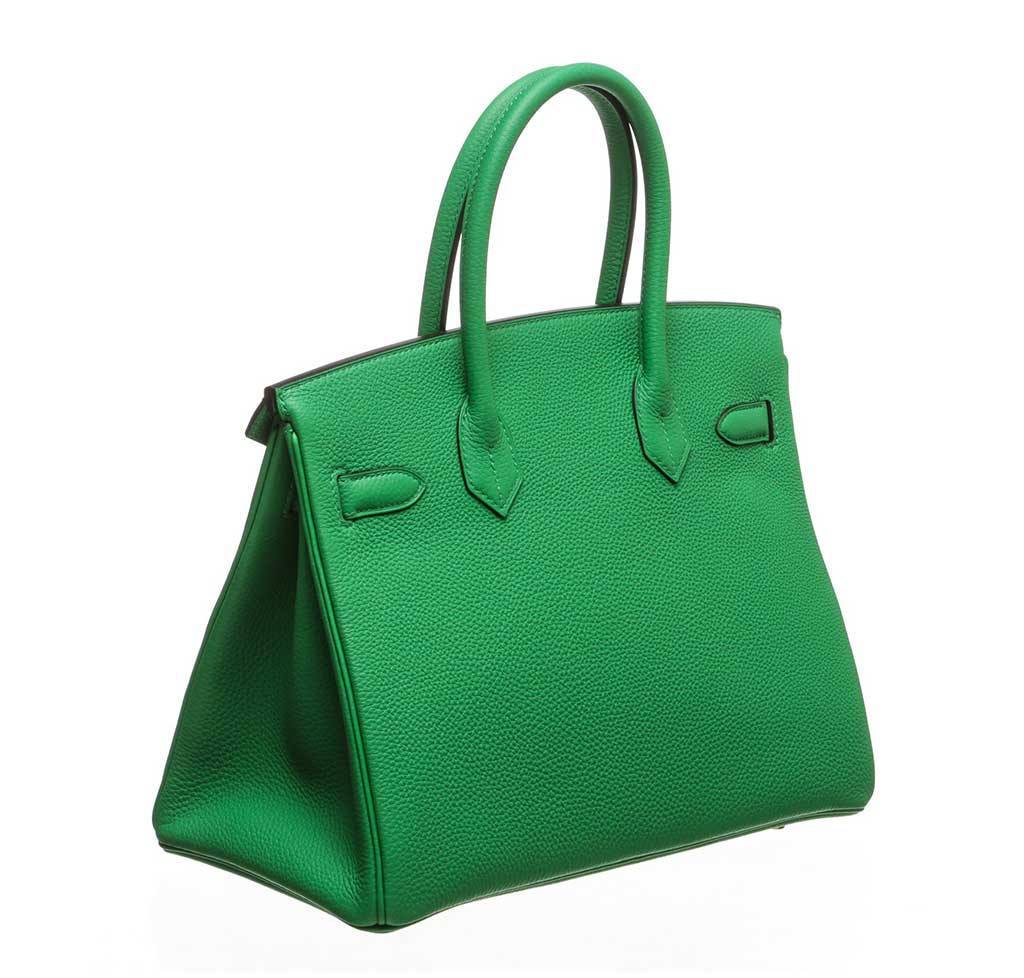 Hermes Birkin 30 Bamboo Togo Leather Gold Hardware
