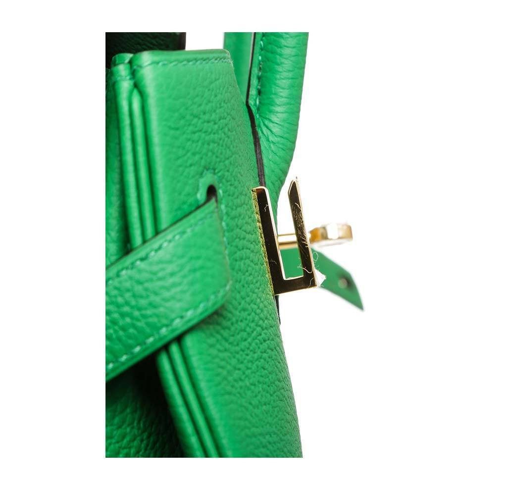 Hermes Birkin 30 Bamboo Togo Leather Gold Hardware