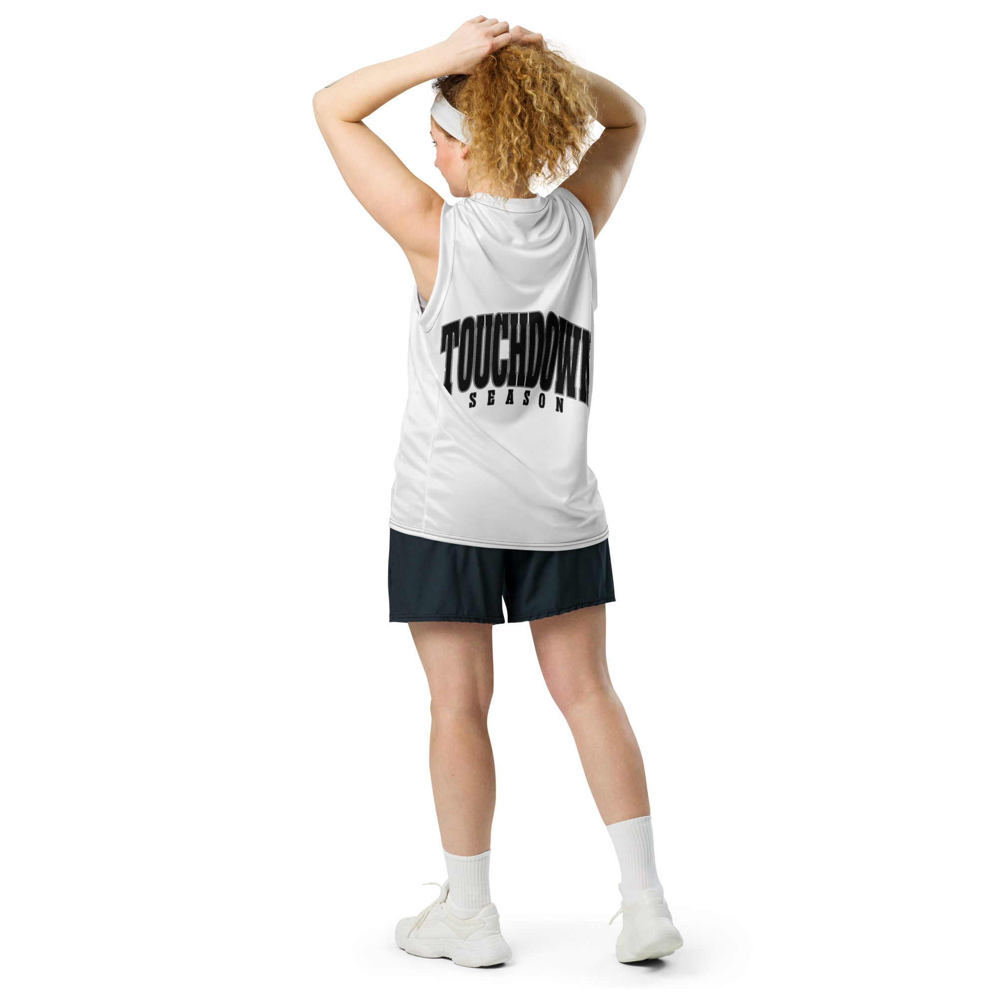 Recycled Unisex Basketball Jersey – Printed Design