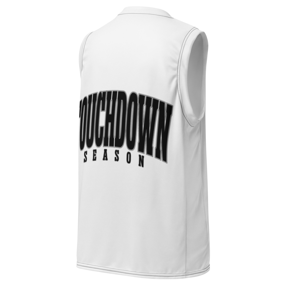 Recycled Unisex Basketball Jersey – Printed Design