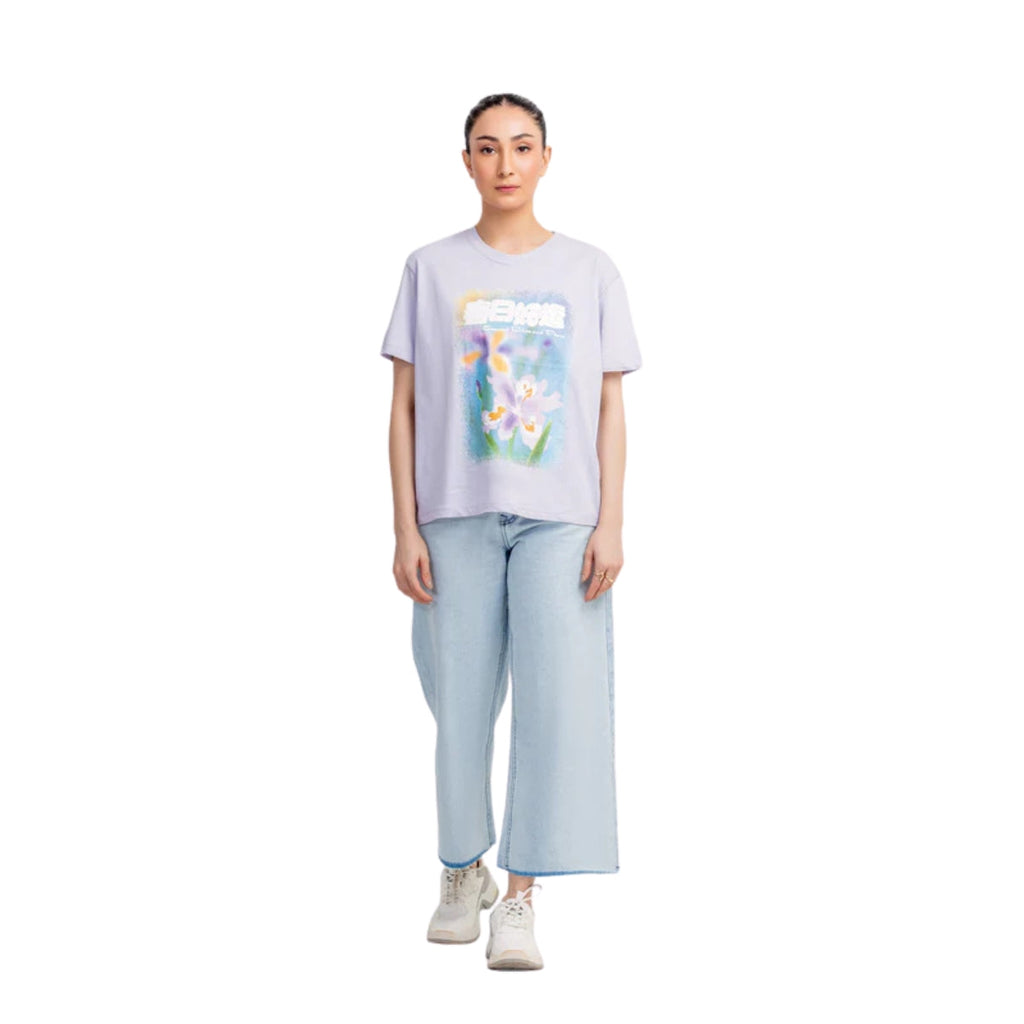 Relaxed Fit Women’s Graphic T-Shirt