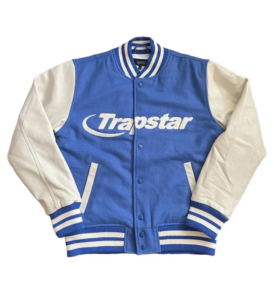 Closeup of Astro print on Trapstar Technical Jacket