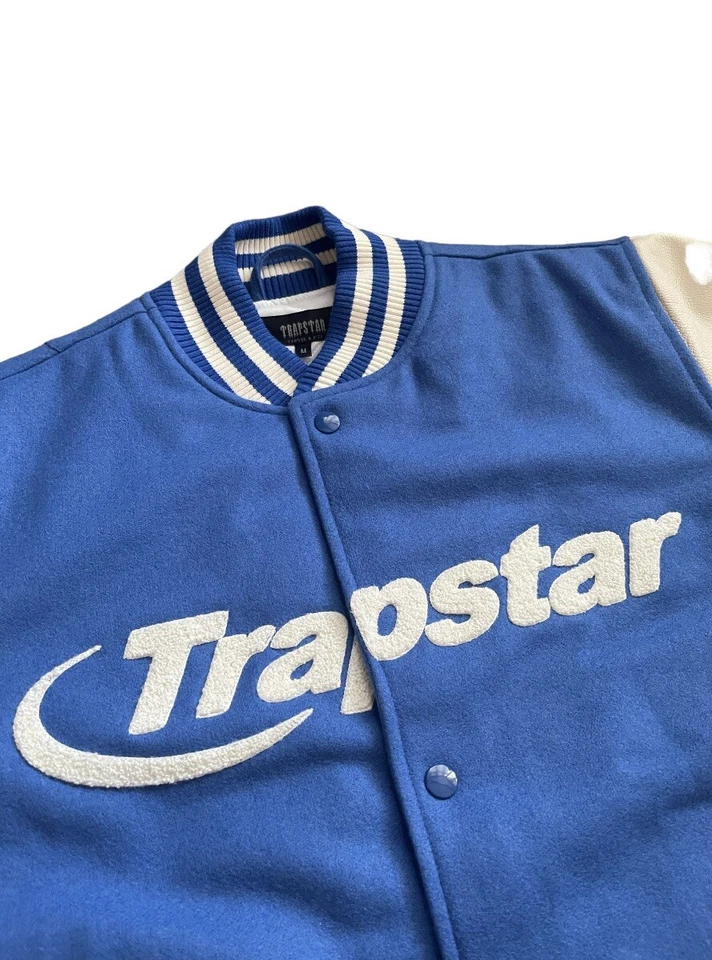 Closeup of Astro print on Trapstar Technical Jacket